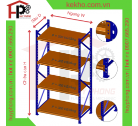 BÁO GIÁ KỆ TRUNG TẢI - MEDIUM RACK 2023 NEW